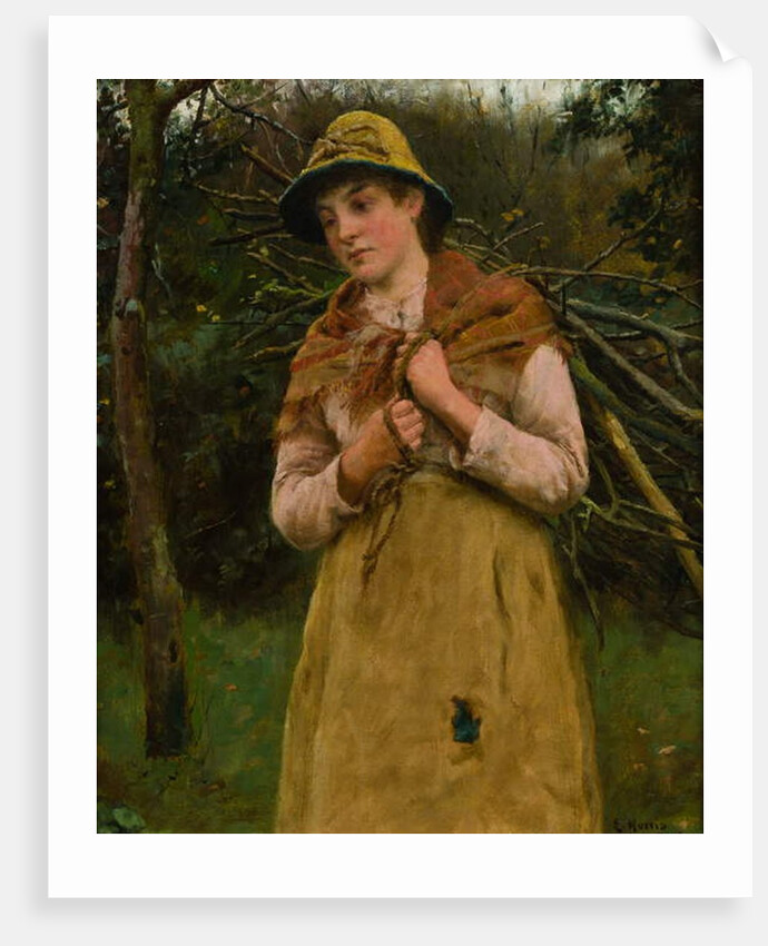 Gathering Sticks by Edwin Harris