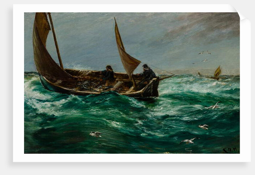 Fisherman on the Way Home by Charles Napier Hemy