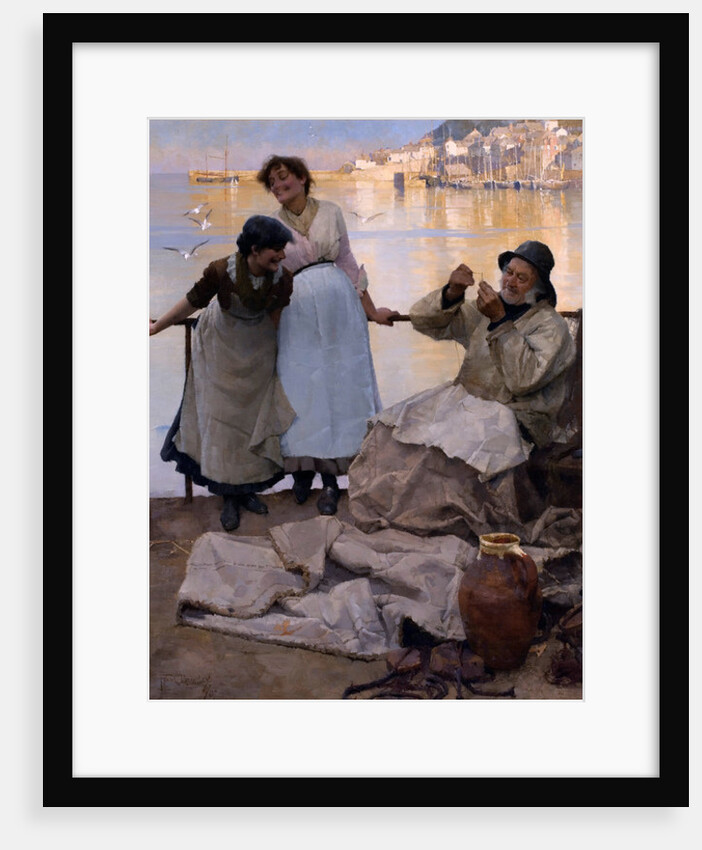 Eyes and No Eyes, 1887 by Frank Bramley