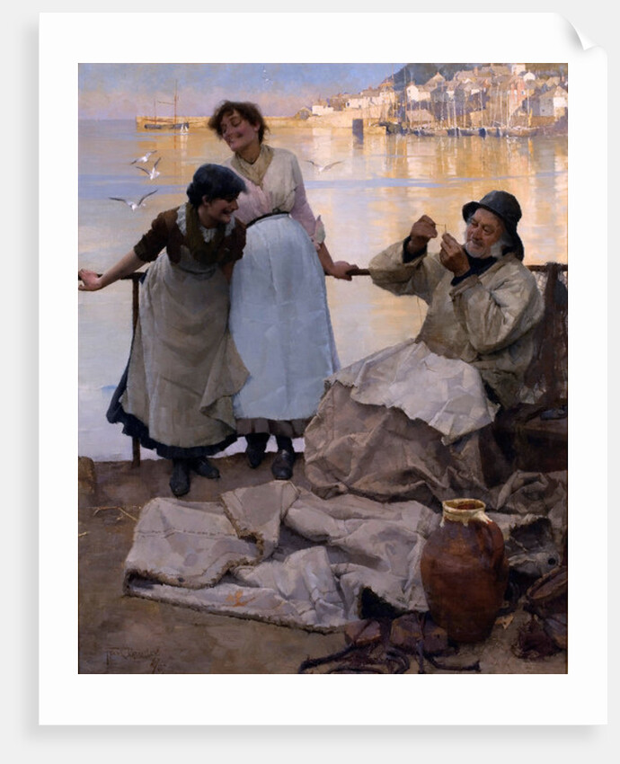 Eyes and No Eyes, 1887 by Frank Bramley