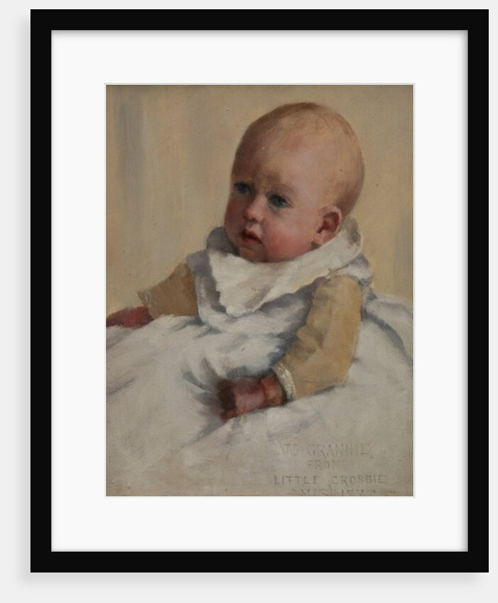Crosbie as a Baby, 1887 by Norman Garstin