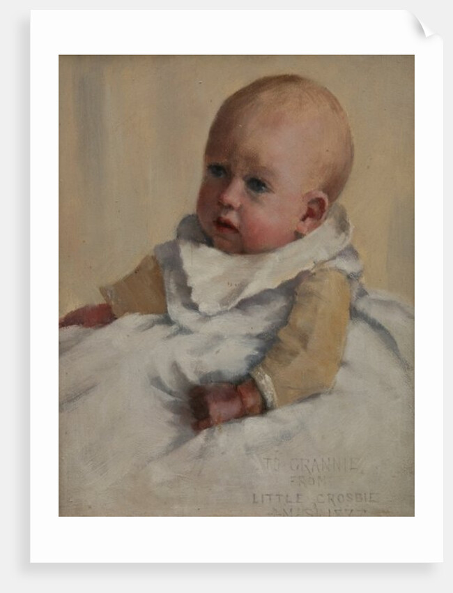 Crosbie as a Baby, 1887 by Norman Garstin