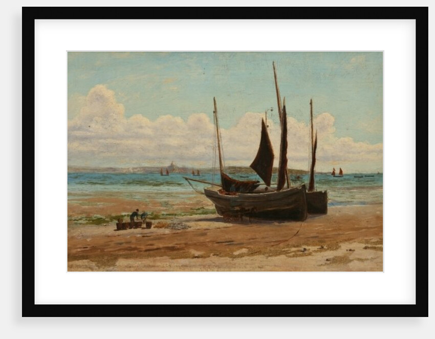 Fishing boats in Mount's Bay by Henry Martin