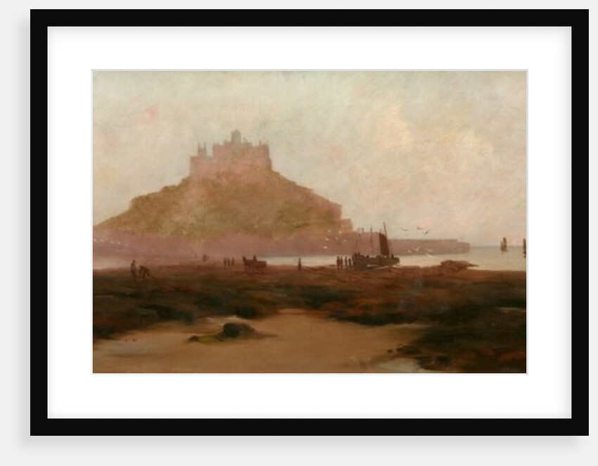 Low Tide, St Michael's Mount by J. T. Richardson