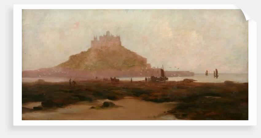 Low Tide, St Michael's Mount by J. T. Richardson