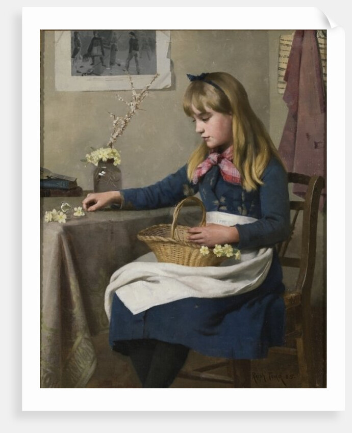 Primrose Day, 1885 by Ralph Todd