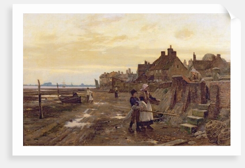 Bosham Harbour at Low Tide, 1901 by William Teulon Blandford Fletcher