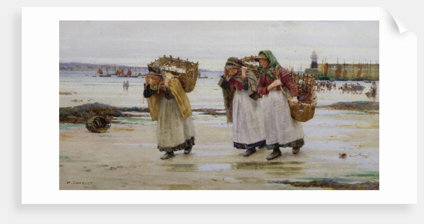 The Breadwinners, or Newlyn Fishwives by Walter Langley