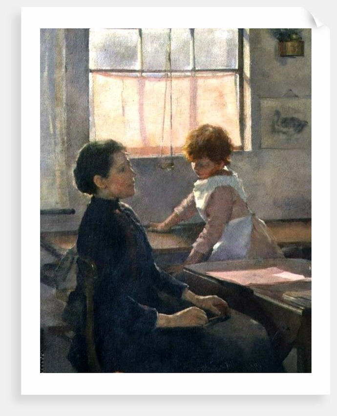 School is Out, 1889 by Elizabeth Adela Stanhope Forbes