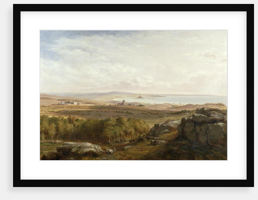 View from Madron Carn, 1836 by Richard Thomas Pentreath