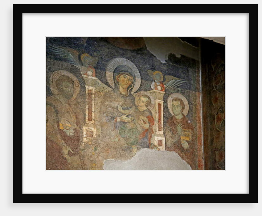 The Virgin and Child between St Cosmas and St Damian by Italian School