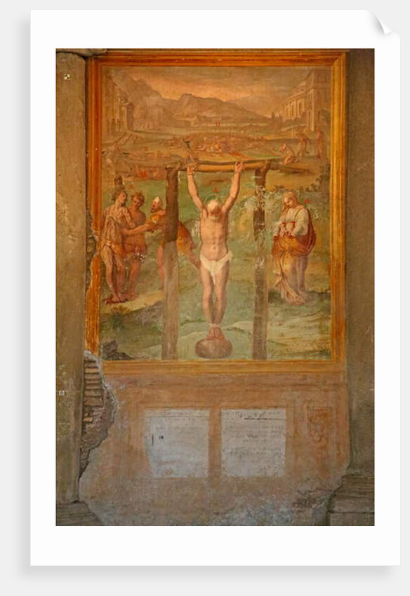 Martyrdom and mutilation of various saints by Cristoforo & Tempesta Antonio (1555-1630) Roncalli