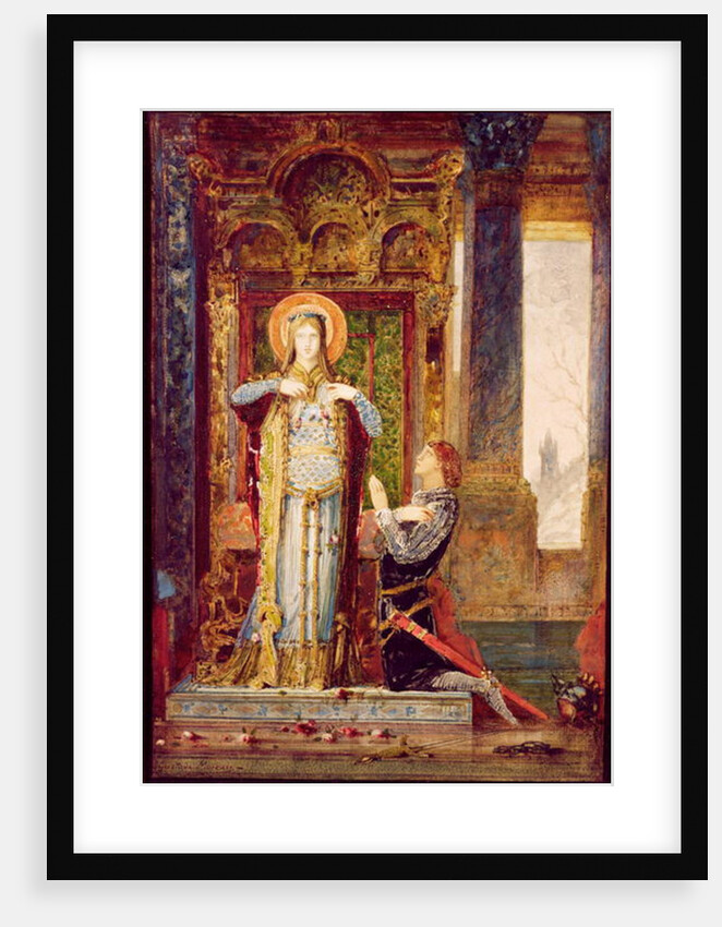 St. Elisabeth of Hungary, or The Miracle of the Roses, 1879 by Gustave Moreau