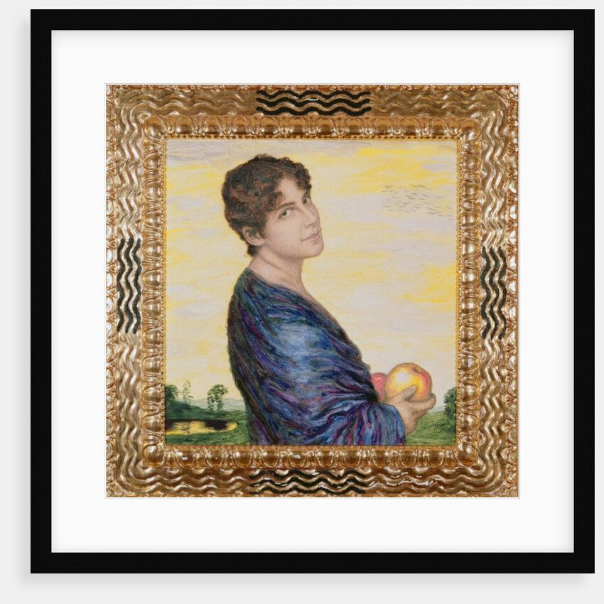 Woman holding an Apple, c.1916 by Franz von Stuck