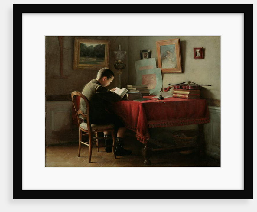 The Studious schoolboy by Guillaume Larrue