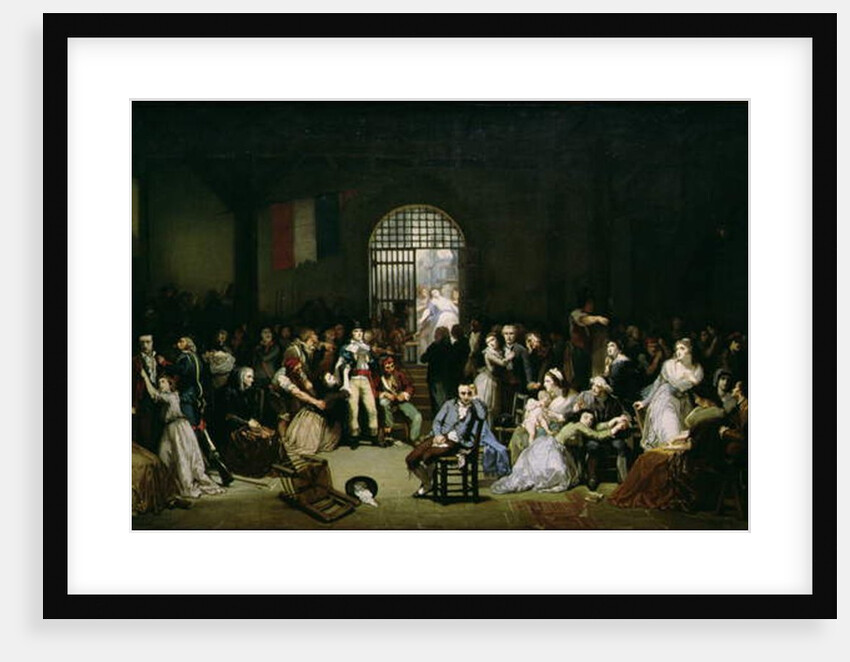 The Call for the last victims of the Terror, 7-9 Thermidor, Year 2, after 1850 by Charles Louis Lucien Muller