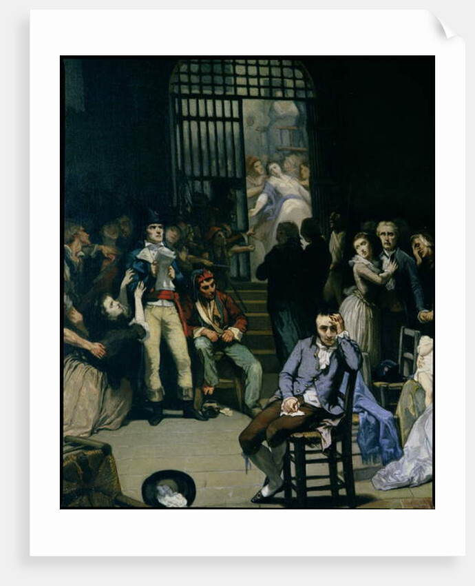 The Call of the last victims of the Terror, 7-9 Thermidor, Year 2, after 1850 by Charles Louis Lucien Muller