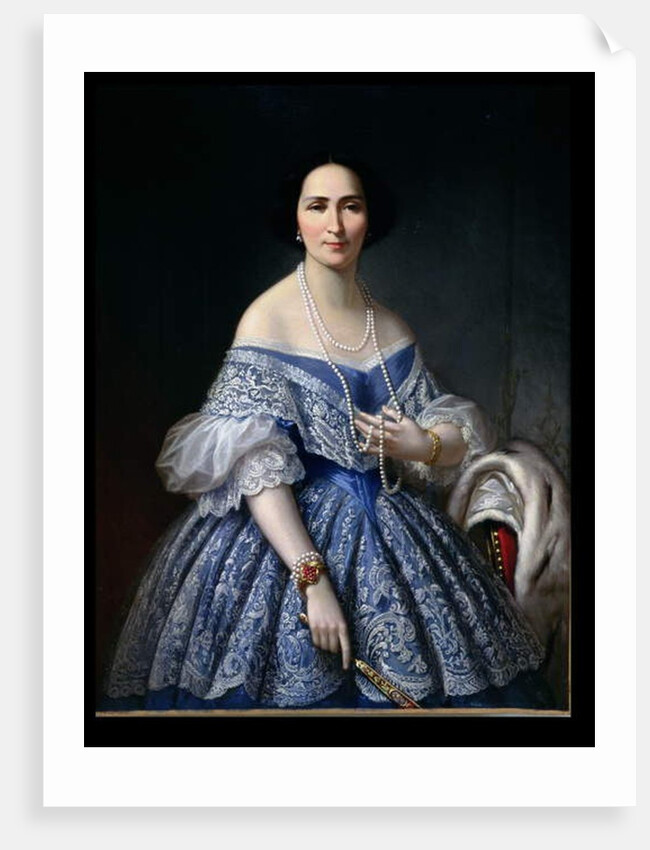 Portrait of a woman by Franz Xaver Winterhalter