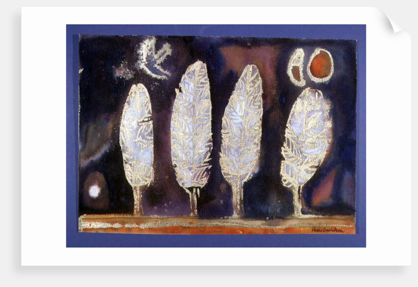 Night Trees, 1996 by Peter Davidson