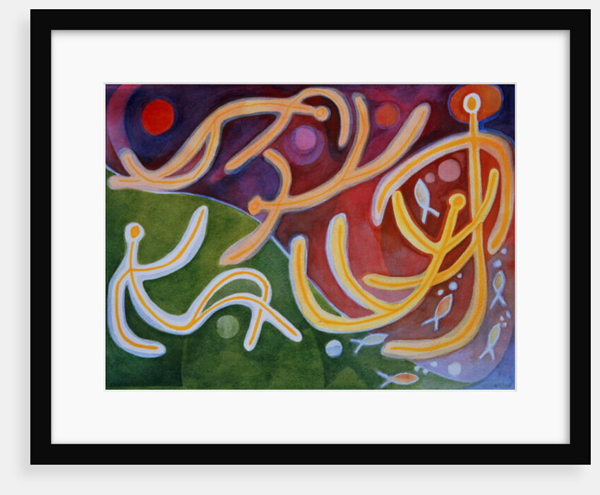 Floating Forms, 1985 by Peter Davidson