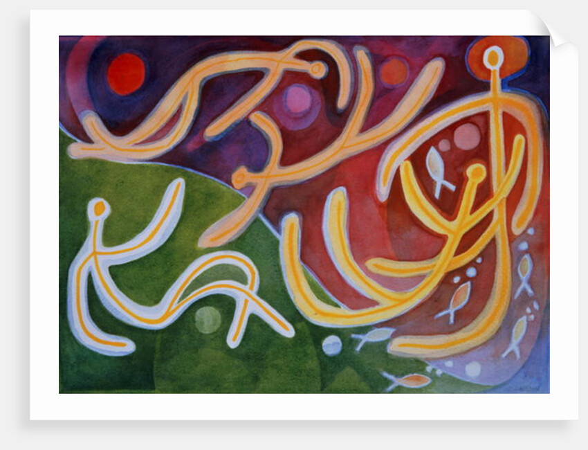 Floating Forms, 1985 by Peter Davidson