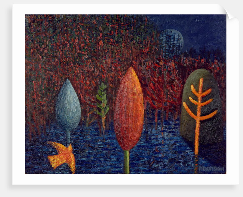 On the Edge of the Lagoon, 1997 by Peter Davidson