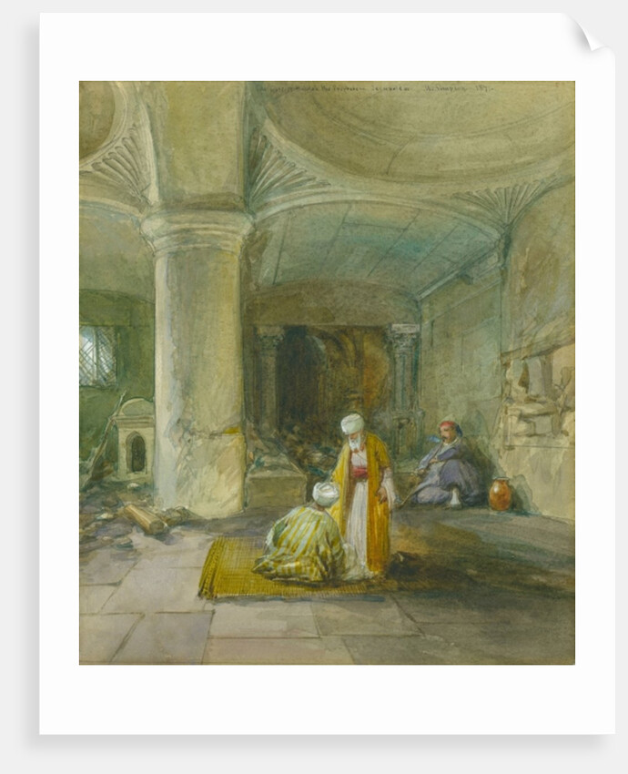 The Gate of Huldah the Prophetess, Jerusalem, 1871 by William 'Crimea' Simpson