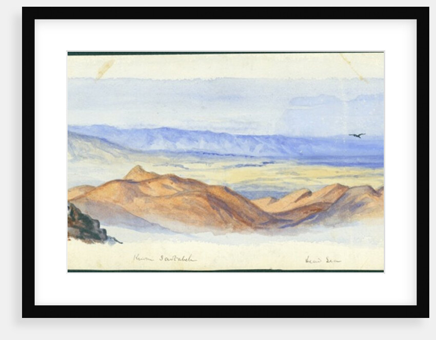 Karn Sartabeh, Jordan Valley, 1872 by Claude Conder