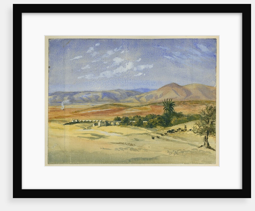 Ruined Acqueduct near Jenin by Claude Conder