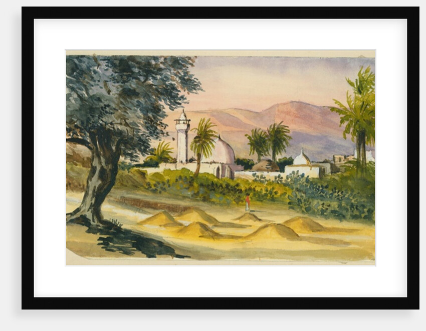 Desert town by Claude Conder