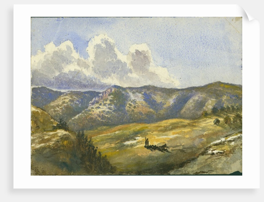 Mount Carmel, 1872 by Claude Conder