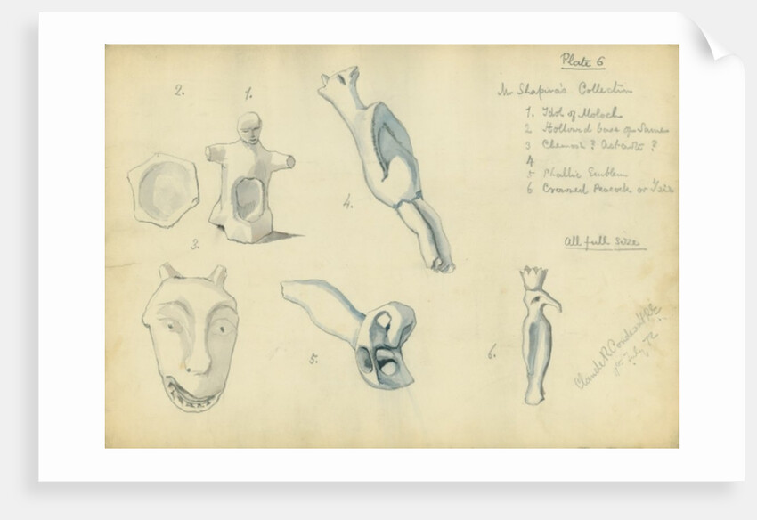 Mr Shapira's Collection by Claude Conder