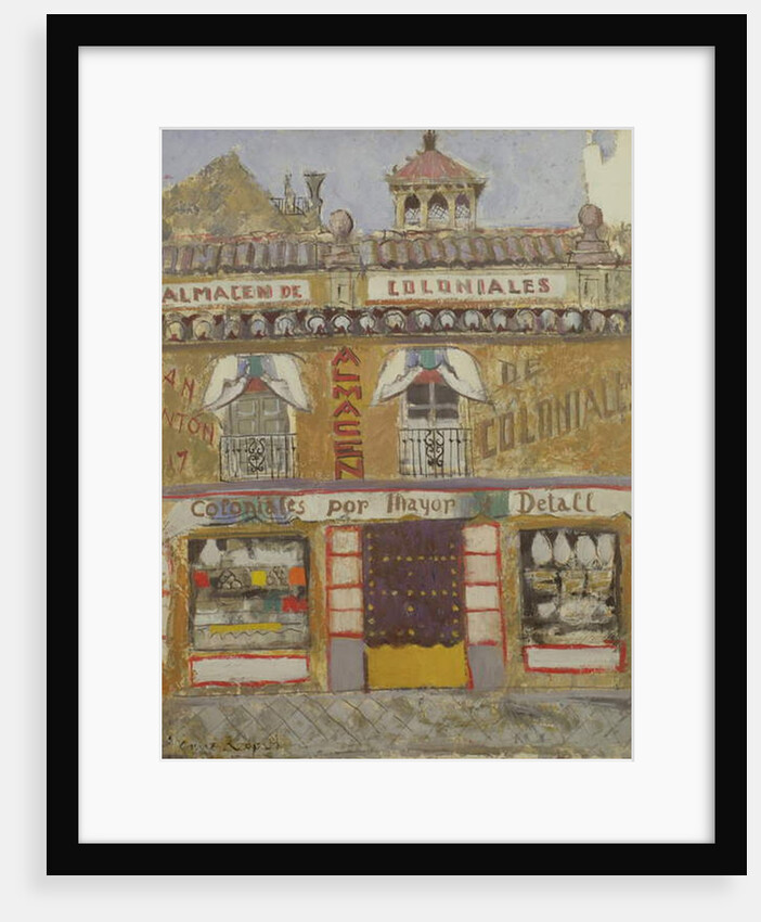 A Shop Front, Granada by Anne Redpath
