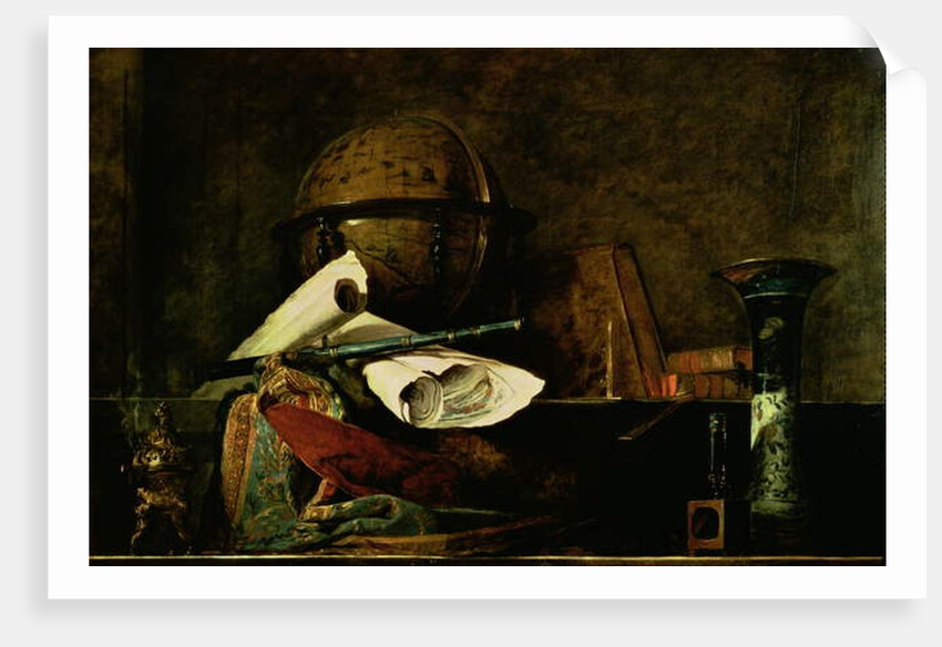 Allegory of Science by Jean-Baptiste Simeon Chardin