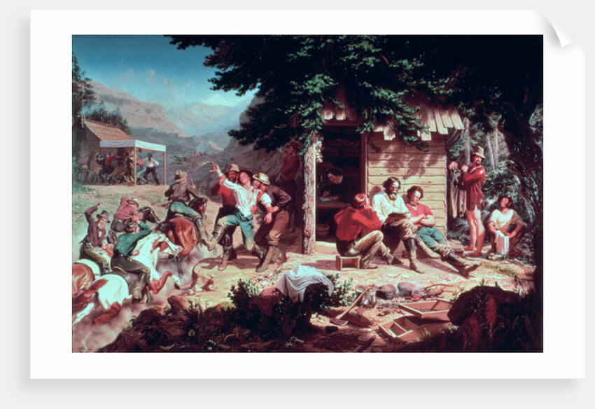 Sunday morning in the mines by Karl Nahl