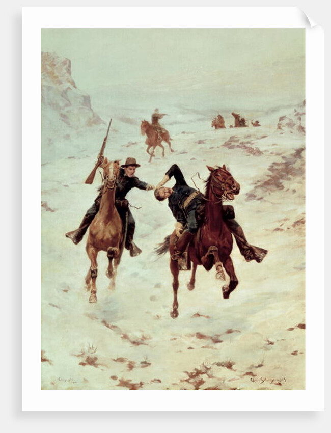 The Despatch Riders, 1900 by Charles Schreyvogel