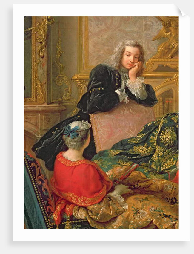 The Reading from Moliere, c.1728 by Jean Francois de Troy