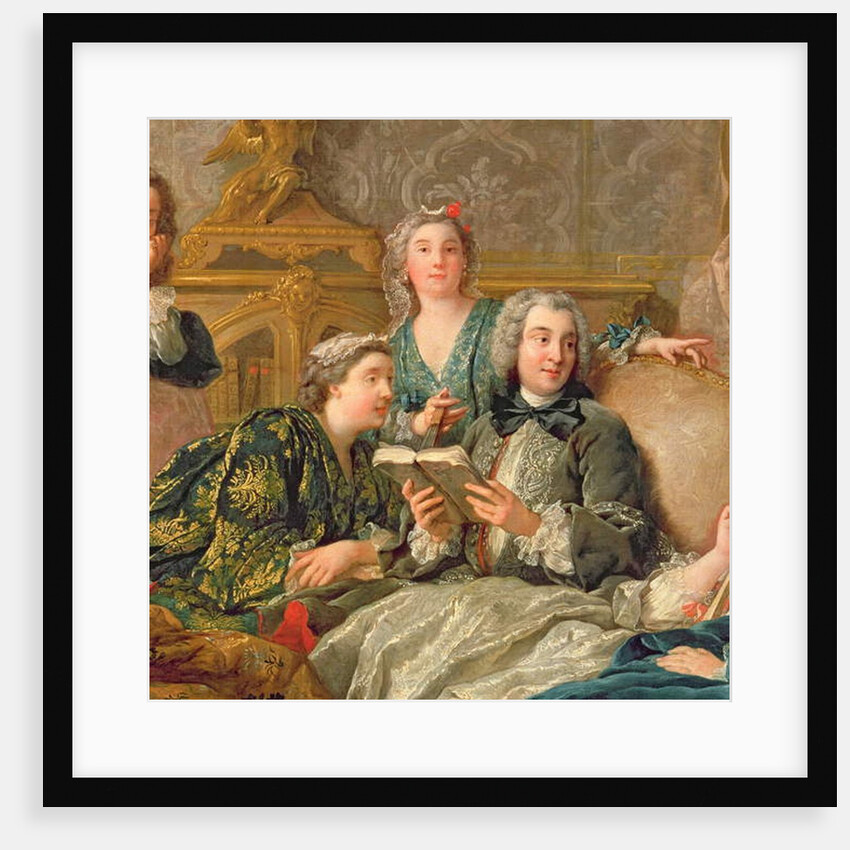 The Reading from Moliere, c.1728 by Jean Francois de Troy