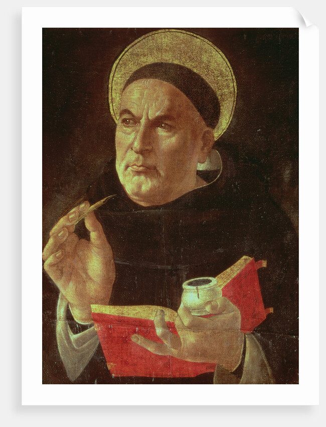 St.Thomas Aquinas by Sandro Botticelli