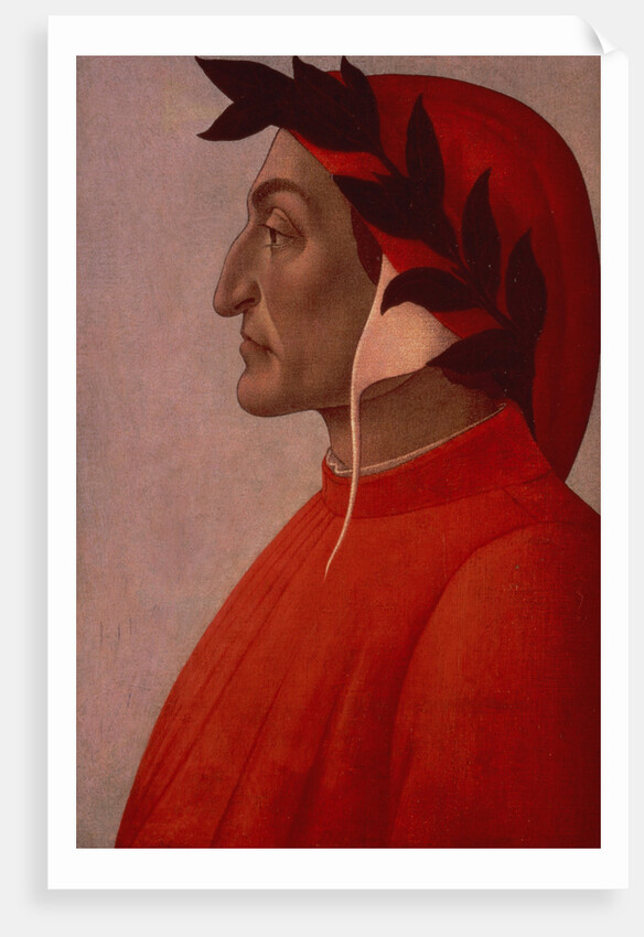 Dante, 15th century by Sandro Botticelli