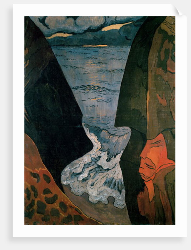 Cliffs near Camaret by Georges Lacombe