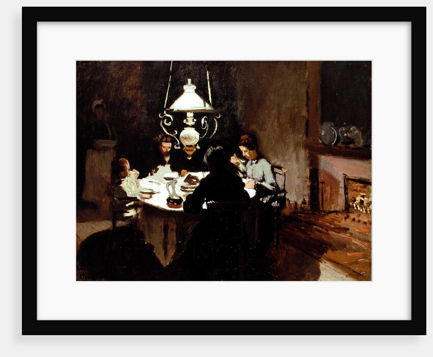 The Dinner, 1868-9 by Claude Monet