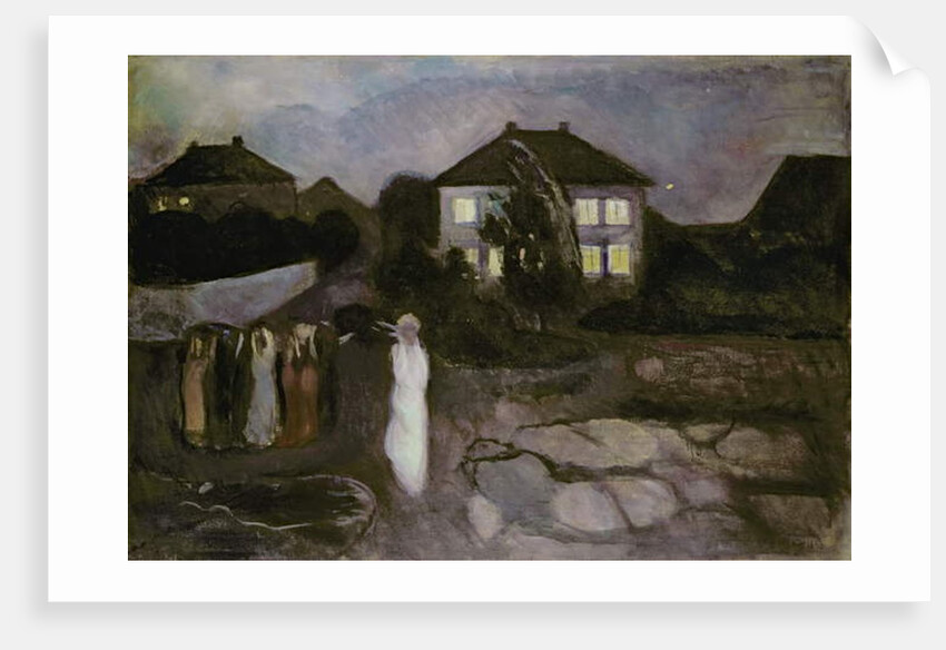 The Storm, 1893 by Edvard Munch