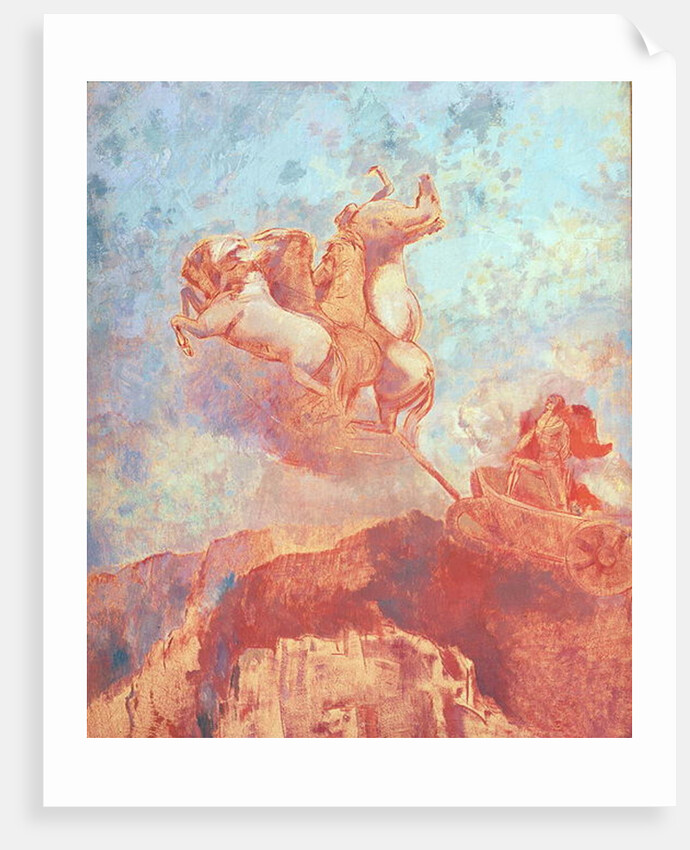 Chariot of Apollo, c.1908 by Odilon Redon