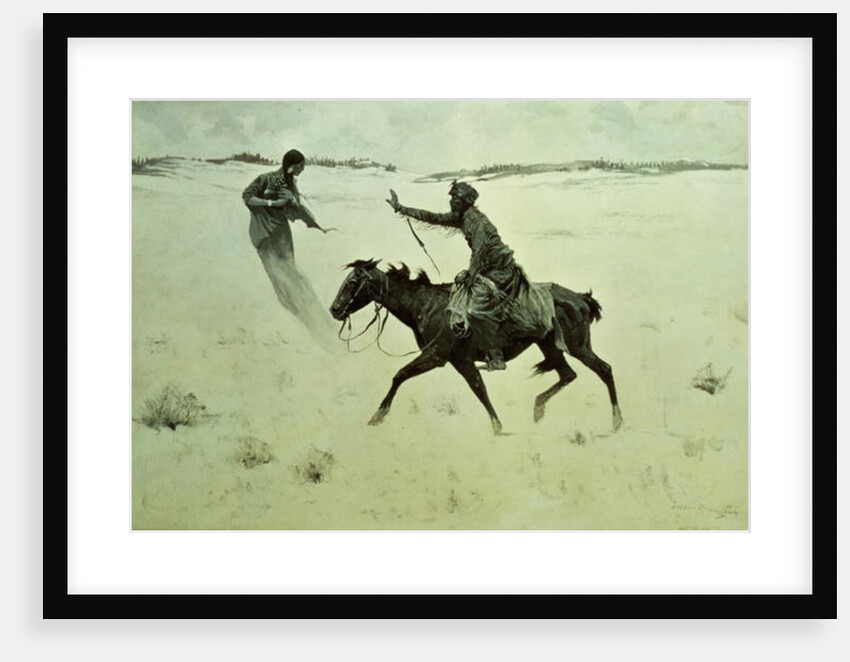How Order No. 6 went through, or The Vision by Frederic Remington