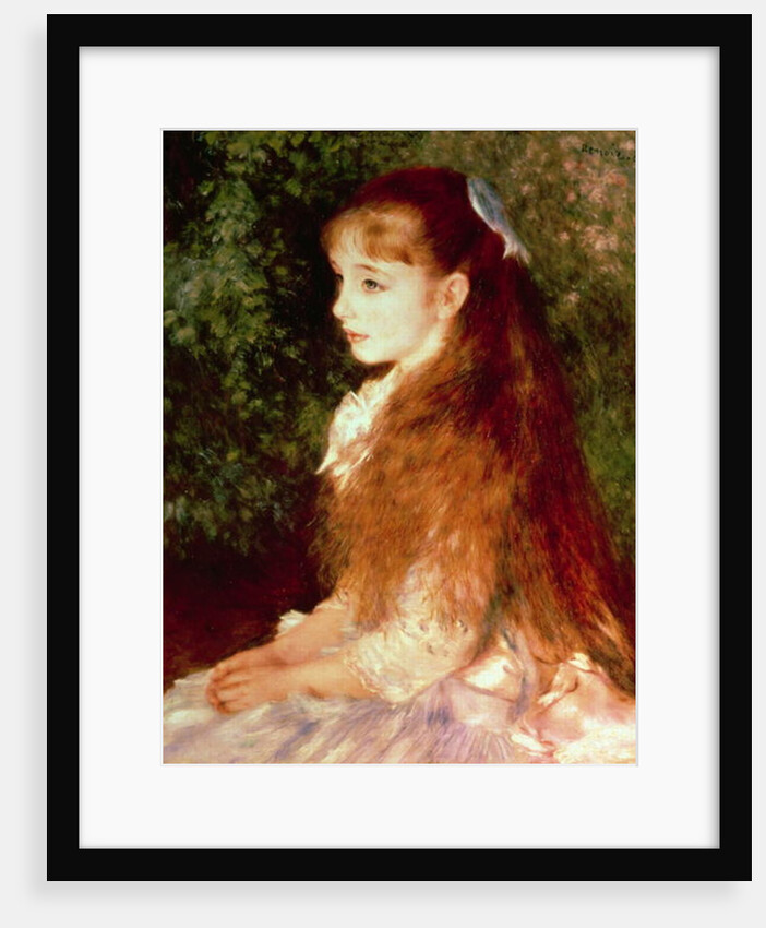 Portrait of Mademoiselle Irene Cahen d'Anvers, 1880 by Pierre Auguste Renoir