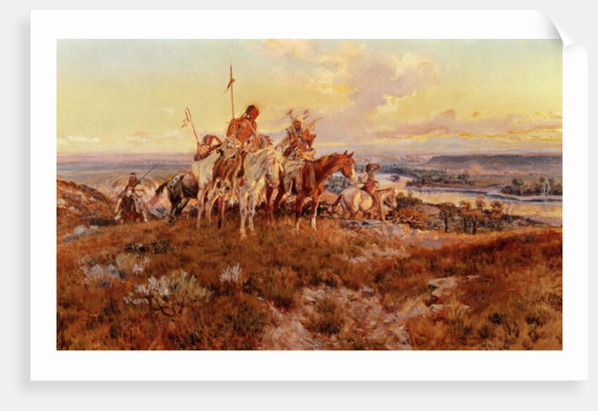 The Wagons by Charles Marion Russell