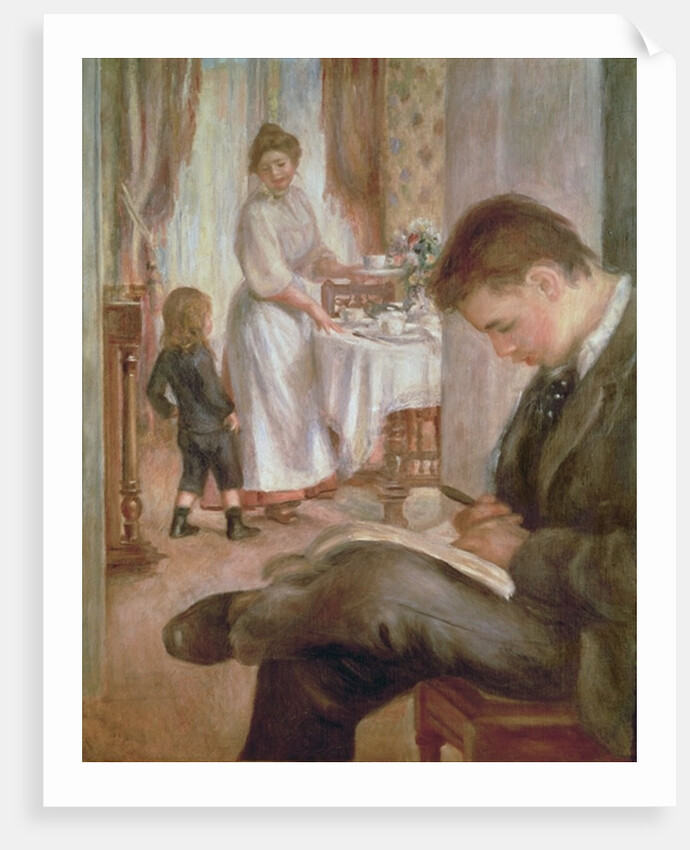 Breakfast at Berneval, 1898 by Pierre Auguste Renoir