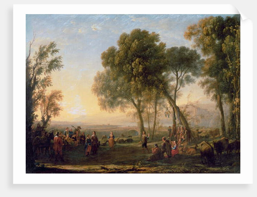 Landscape with a Country Dance by Claude Lorrain