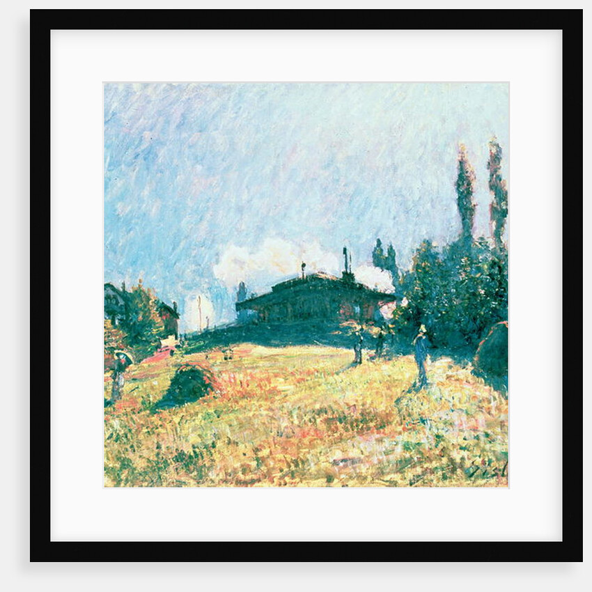 The Station at Sevres by Alfred Sisley